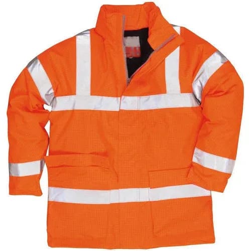 Hi-vis winter jacket